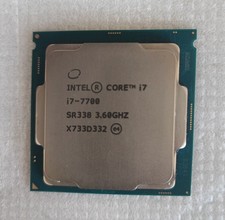 Processore i7-7700 intel core 3.60GHz Socket LGA1151  e dissipatore