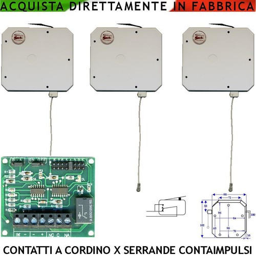 Sensore antifurto tapparelle - antifurto,