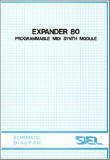 SIEL Expander EX80 Service Manual Schematic Diagram Schaltplan Schema - PDF