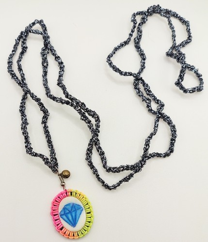 Collana chiama angeli lurex
