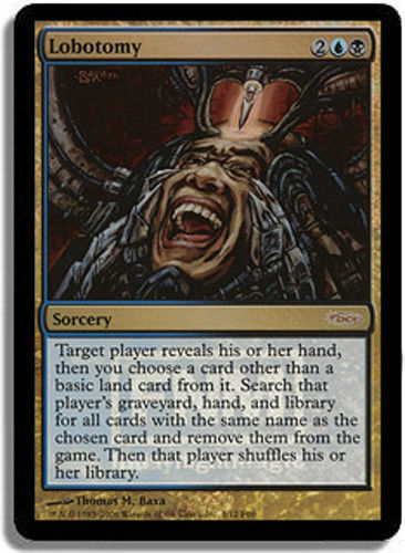 Mtg foil promo lobotomia - mtg, /