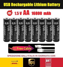 2-8 PZ. BATTERIE RICARICABILI