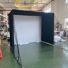 Contenitore simulatore golf