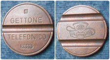 Gettone telefonico - gettone,