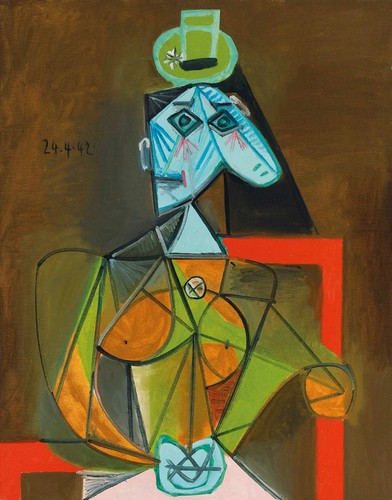 Figure astratte dipinte - , a