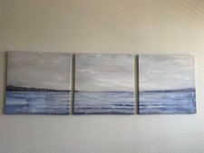 Picture, set of 3, shore