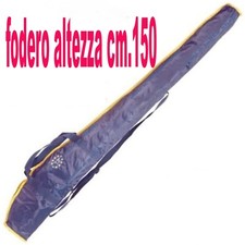 fodero portacanne impermeabile con pancia per canne con mulinello trota lago 