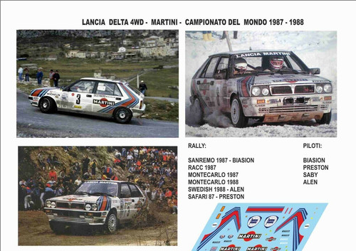 Kit lancia delta 4wd - lancia,