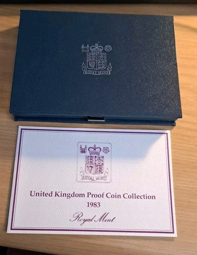 1983 regno unito proof coin - 1983,