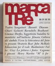 Marcatre 30 31 32 33 Rivista di cultura contemporanea 1967 Lerici