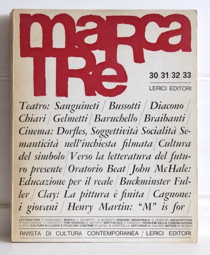 Marcatre 33 rivista - 30, 32