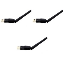 3 pezzi dongle adattatore USB Wifi per Alphabox Jynxbox Skybox OpenBox 250