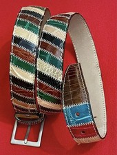 Cintura uomo vero coccodrillo