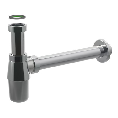 Sifone scarico bottiglia in - a,