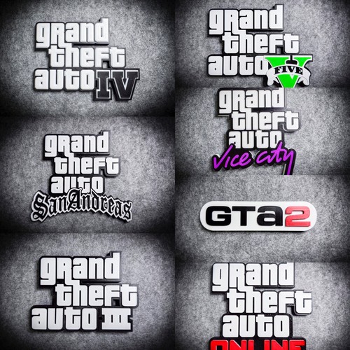 Gta games action figure nerd - gta,