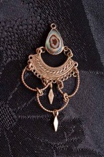Pendente vintage abalone - pendente, in