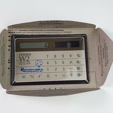 New! Citizen W2 Solar Cell