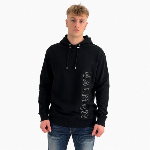 Balmain felpa uomo nera - felpa,