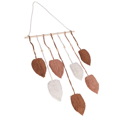 Foglia macramè appeso - appeso, a