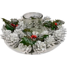 Portacandela Rotondo In Vetro