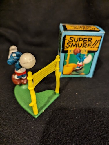 Figurina completa super - super, puffi