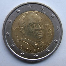 Moneta 2 Euro Giovanni Pascoli