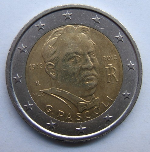 Moneta euro giovanni pascoli - 2,