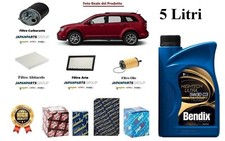 Kit Filtri Tagliando + Olio per Dodge Caliber 2.0 CRD 88 100 103 kW