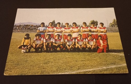 Cartolina squadra schierata - cartolina,