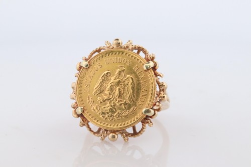 Anello con sigillo oro 14 - sigillo,
