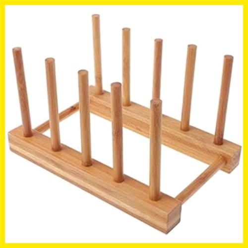 Scolapiatti legno bambù - in,