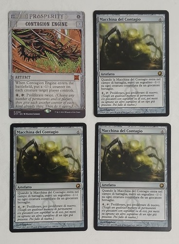 Mtg macchina del contagio - mtg, 4x