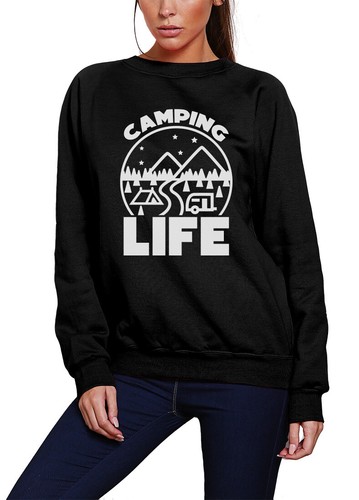 Felpa camping life bambini - camping,