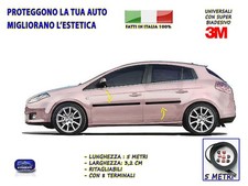 FIAT BRAVO tuning Strisce adesive auto gomma salva paraurti esterna sportelli