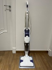 Rowenta Clean & Steam Revolution 0,3L Scopa Aspirapolvere a Vapore - Bianca/Blu