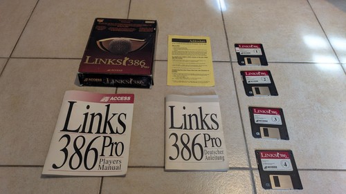 Jeu golf links 386 neuf - golf,