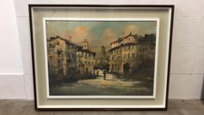 Quadro d'epoca con cornice