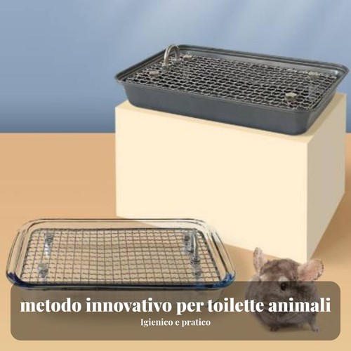Toilette per cincillà con - per,