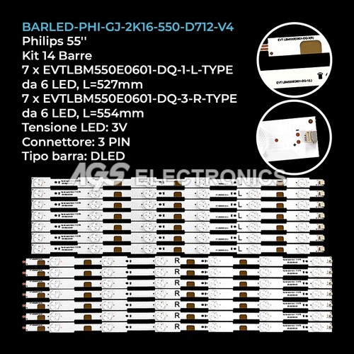 Kit barre strip - strip, tv