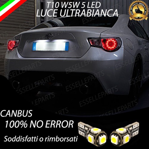 Coppia luci targa led toyota - targa,