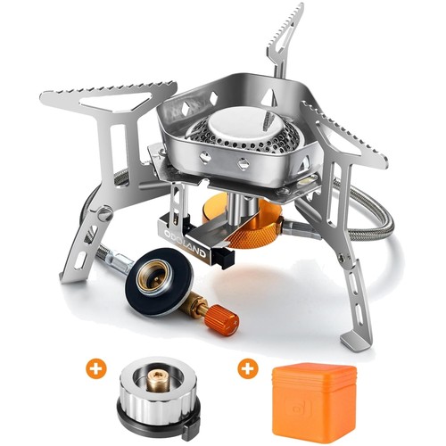 Mini stufa campeggio gas piezo