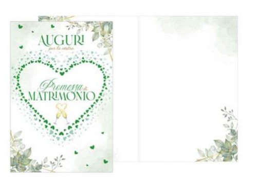 Biglietto auguri augurale di - biglietto, d'auguri