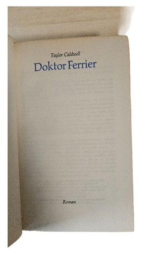 Taylor caldwell doktor ferrier - taylor,