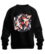 Felpa unisex Koi Carpa Sakura