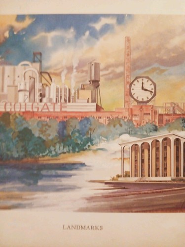 Stampa vintage jeffersonville - stampa,