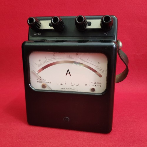 Amperometro vintage bachelite - amperometro,