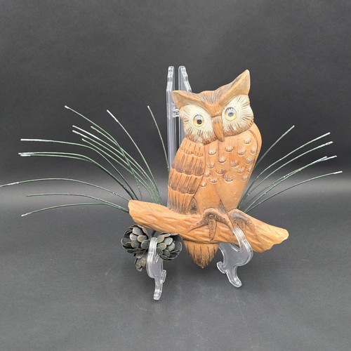 Gufo legno ramo con - gufo,