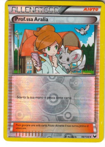 Carta pokemon allenatore - pokemon,