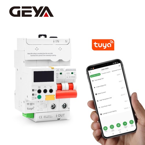 Geya tuya funzioni wifi mcb - 29,