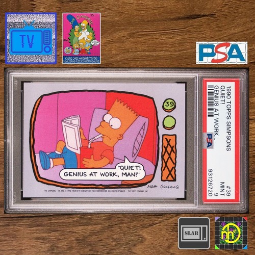 Topps simpsons 1990 - simpsons, #39